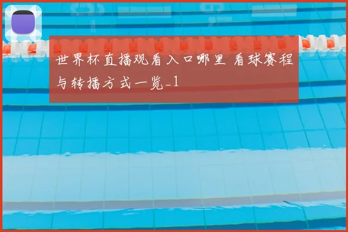 世界杯直播观看入口哪里 看球赛程与转播方式一览_1